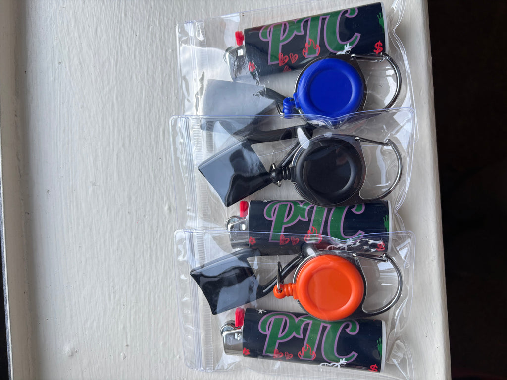 "PTC" Lighter and leash