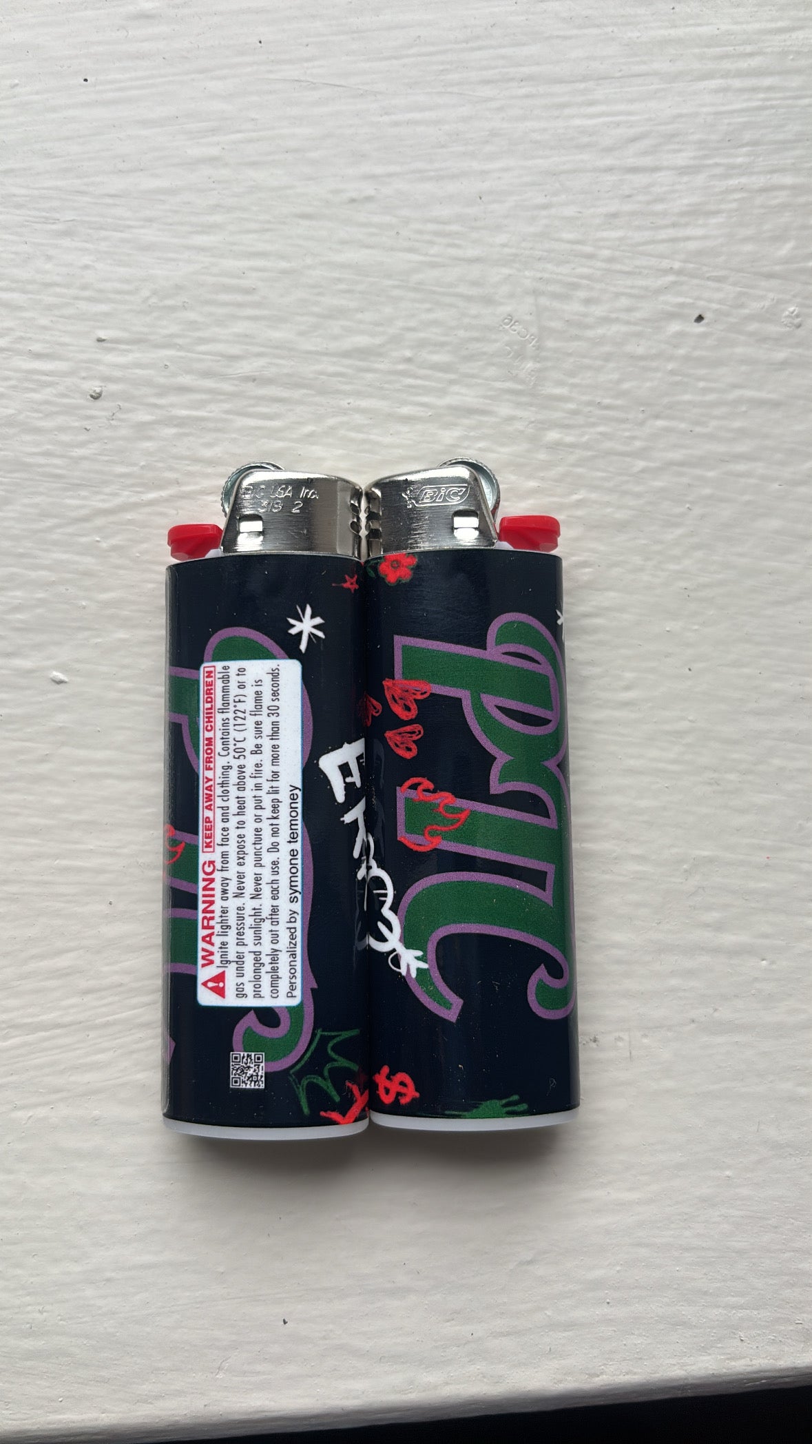 "PTC" Lighter and leash