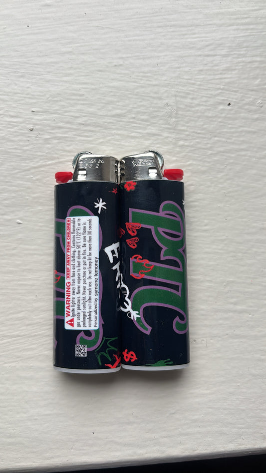 "PTC" Lighter and leash